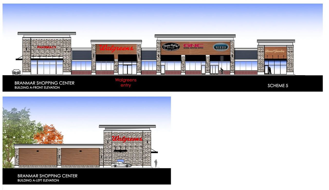 Construction to transform the Branmar Plaza is Underway Capano